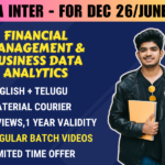 CMA INTER FM AND BDA REGULAR || CC720
