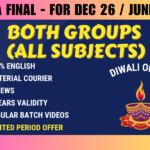 CMA FINAL BOTH GROUPS REGULAR || CC911