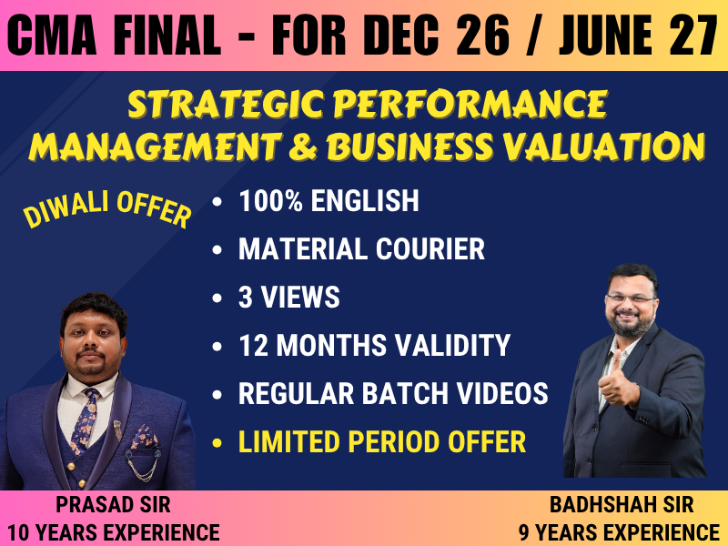 20 CMA FINAL STRATEGIC PERFORMANCE MANAGEMENT & BUSINESS VALUATION REGULAR (SPMBV) || CC921 - Image 1