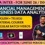 CMA INTER FM AND BDA REGULAR || CC720