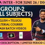 CMA INTER GROUP 2 CRASH || CC733