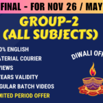 CA FINAL GROUP 2 REGULAR || CC813