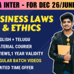 CMA INTER BUSINESS LAWS AND ETHICS REGULAR || CC714