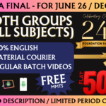 CMA FINAL BOTH GROUPS REGULAR || CC911