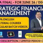 CMA FINAL STRATEGIC FINANCIAL MANAGEMENT REGULAR (SFM) || CC915