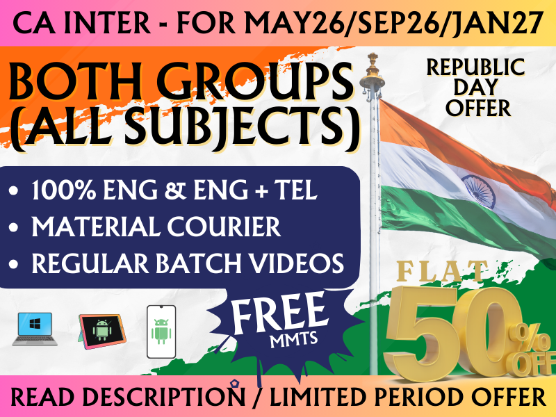 CC611 CA INTER BOTH GROUPS REGULAR || CC611 - Image 1