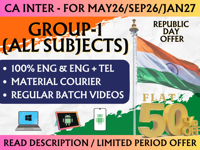 CC612 CA INTER GROUP 1 REGULAR || CC612 - Image 1