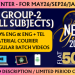 CA INTER GROUP 2 REGULAR || CC613