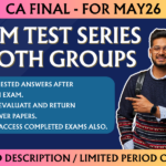 CA FINAL REVISION EXAMS POST RESULTS BOTH GROUPS MMTS || CC841