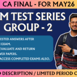 CA FINAL REVISION EXAMS PRE RESULTS GROUP 2 MMTS || CC843