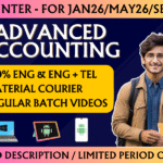 CA INTER ADVANCED ACCOUNTING REGULAR || CC614