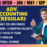 CA INTER ADVANCED ACCOUNTING REGULAR || CC614
