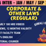 CA INTER CORPORATE AND OTHER LAWS REGULAR || CC615