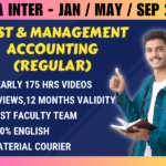 CA INTER COSTING REGULAR || CC617