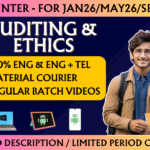 CA INTER AUDITING AND ETHICS REGULAR || CC618