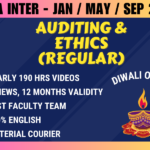 CA INTER AUDITING AND ETHICS REGULAR || CC618