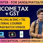 CA INTER INCOME TAX AND GST CRASH || CC626