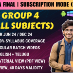 CMA FINAL GROUP 4 SUBSCRIPTION COURSE || CC943