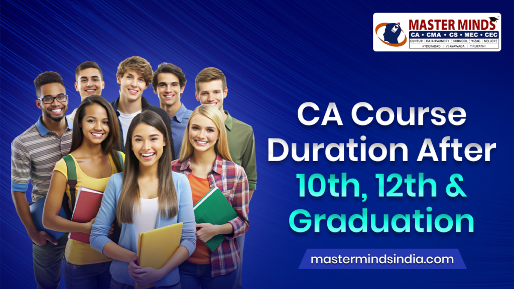 CA Course Duration After 10th, 12th & Graduation