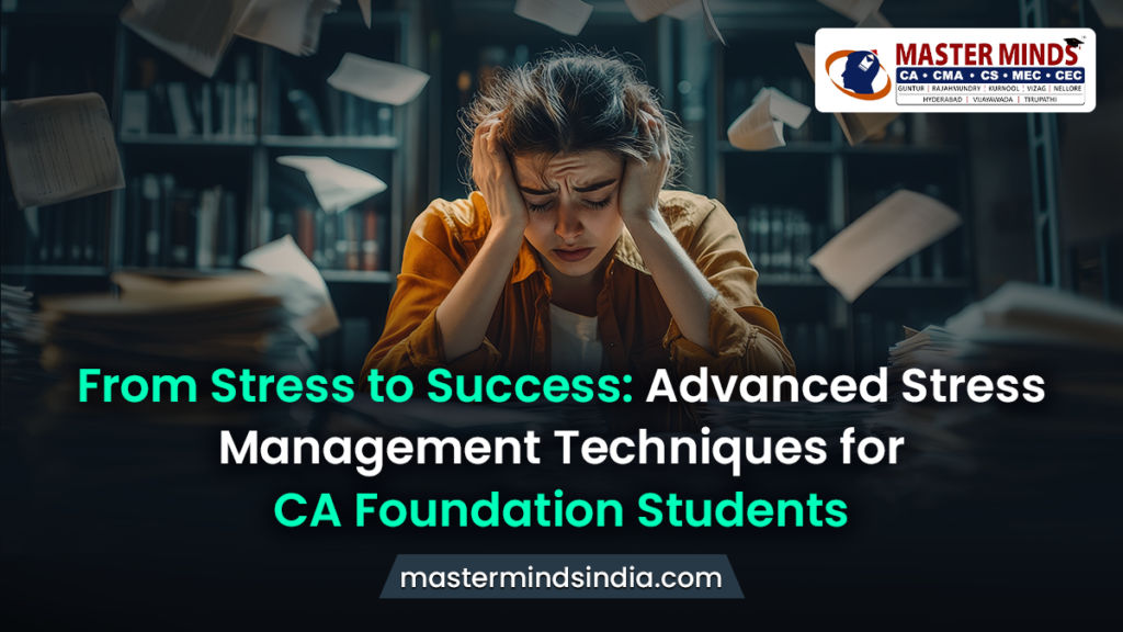 Stress Management Techniques for CA Foundation Students