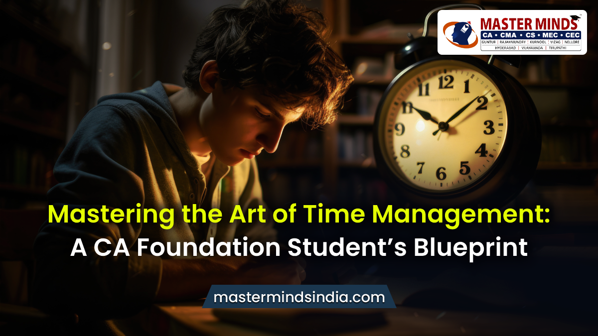 Time Management Tips For CA Foundation Students