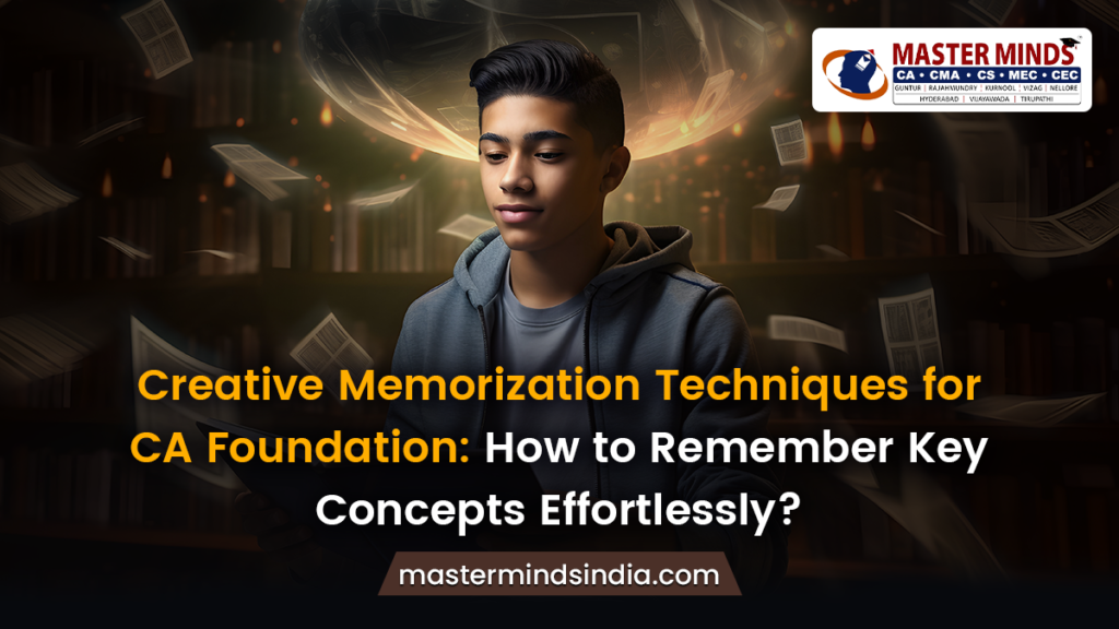 Creative Memorization Techniques for CA Foundation