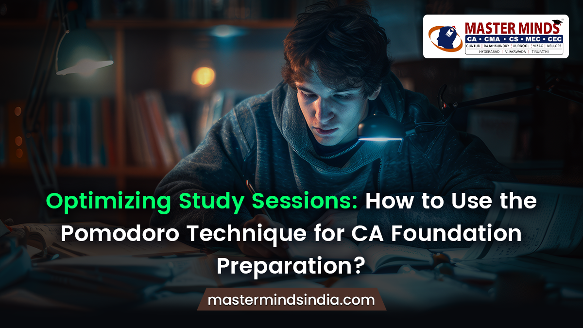 Use Pomodoro Technique for CA Foundation Preparation