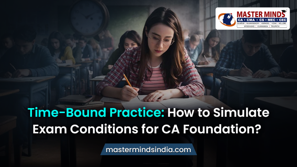 Simulate Exam Conditions for CA Foundation