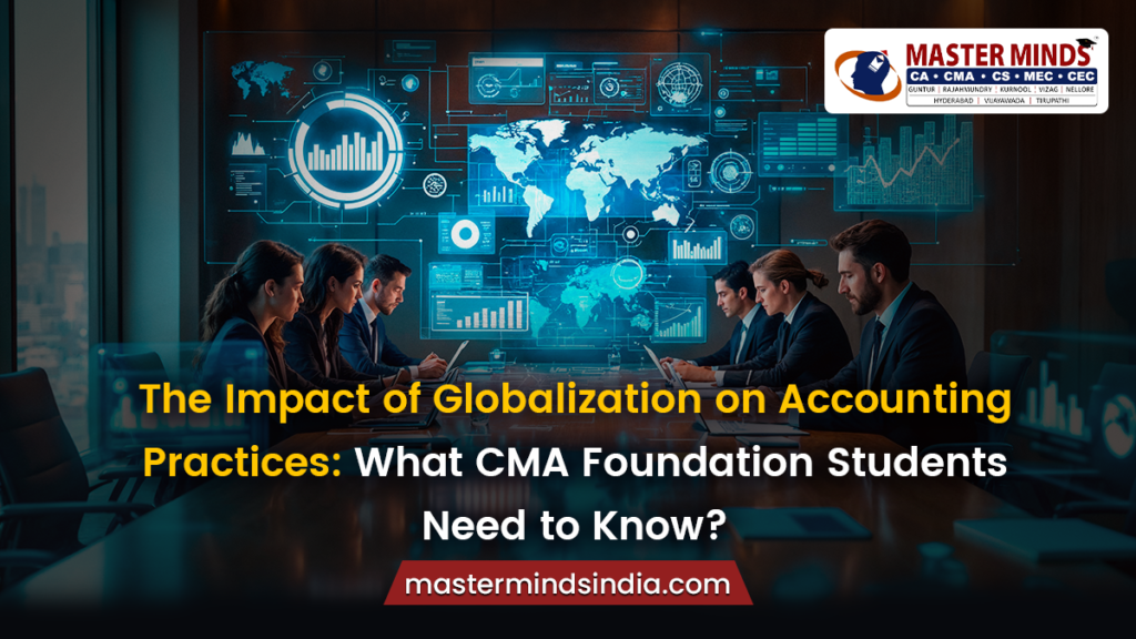 The Impact of Globalization on Accounting Practices: What CMA Foundation Students Need to Know?