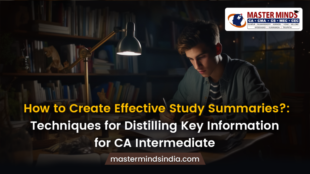 Create Effective Study Summaries