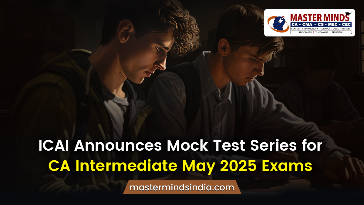 CA Inter May 2025 Mock Exams