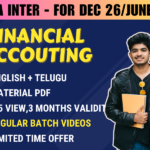 CMA INTER FINANCIAL ACCOUNTING REGULAR || CC742