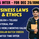 CMA INTER BUSINESS LAWS AND ETHICS REGULAR || CC741