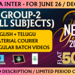 CMA INTER GROUP 2 REGULAR || CC713