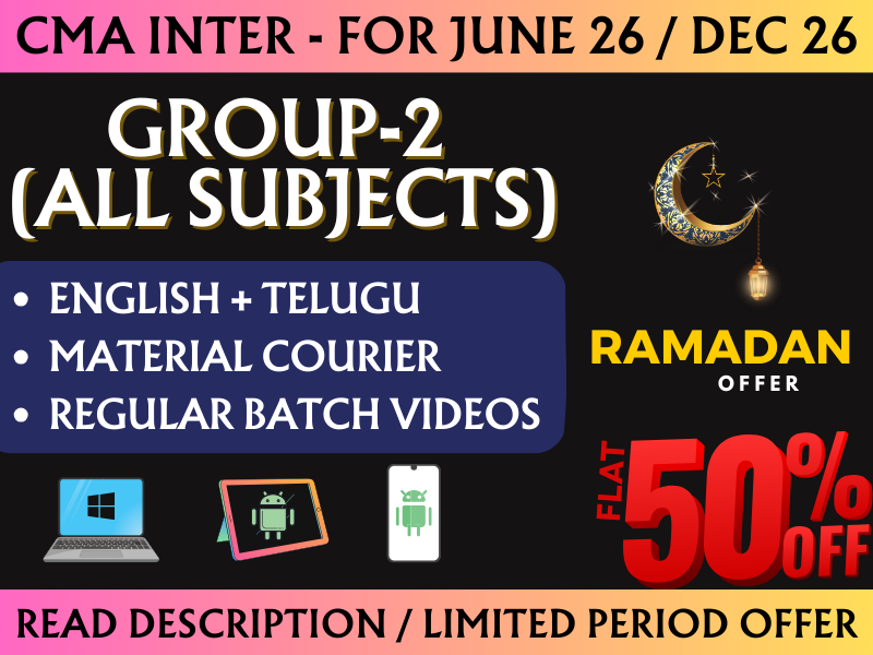 713 CMA INTER GROUP 2 REGULAR || CC713 - Image 1