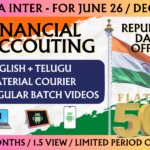 CMA INTER FINANCIAL ACCOUNTING REGULAR || CC742