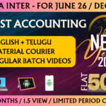 CMA INTER COST ACCOUNTING REGULAR || CC744