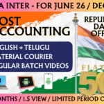 CMA INTER COST ACCOUNTING REGULAR || CC744