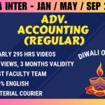 CA INTER ADVANCED ACCOUNTING REGULAR || CC691