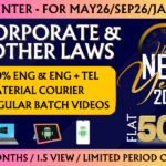 CA INTER CORPORATE AND OTHER LAWS REGULAR || CC692