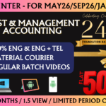 CA INTER COSTING REGULAR || CC694