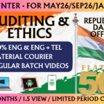 CA INTER AUDITING AND ETHICS REGULAR || CC695