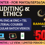 CA INTER AUDITING AND ETHICS REGULAR || CC695