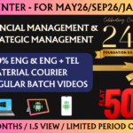 CA INTER FM AND SM REGULAR || CC696