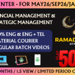 CA INTER FM AND SM REGULAR || CC696