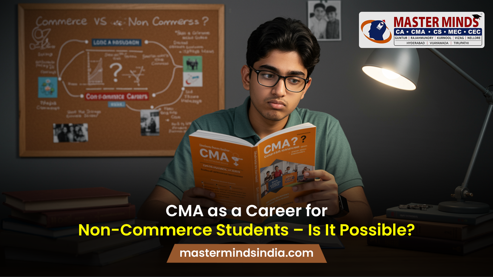 CMA as a Career for Non-Commerce Students – Is It Possible