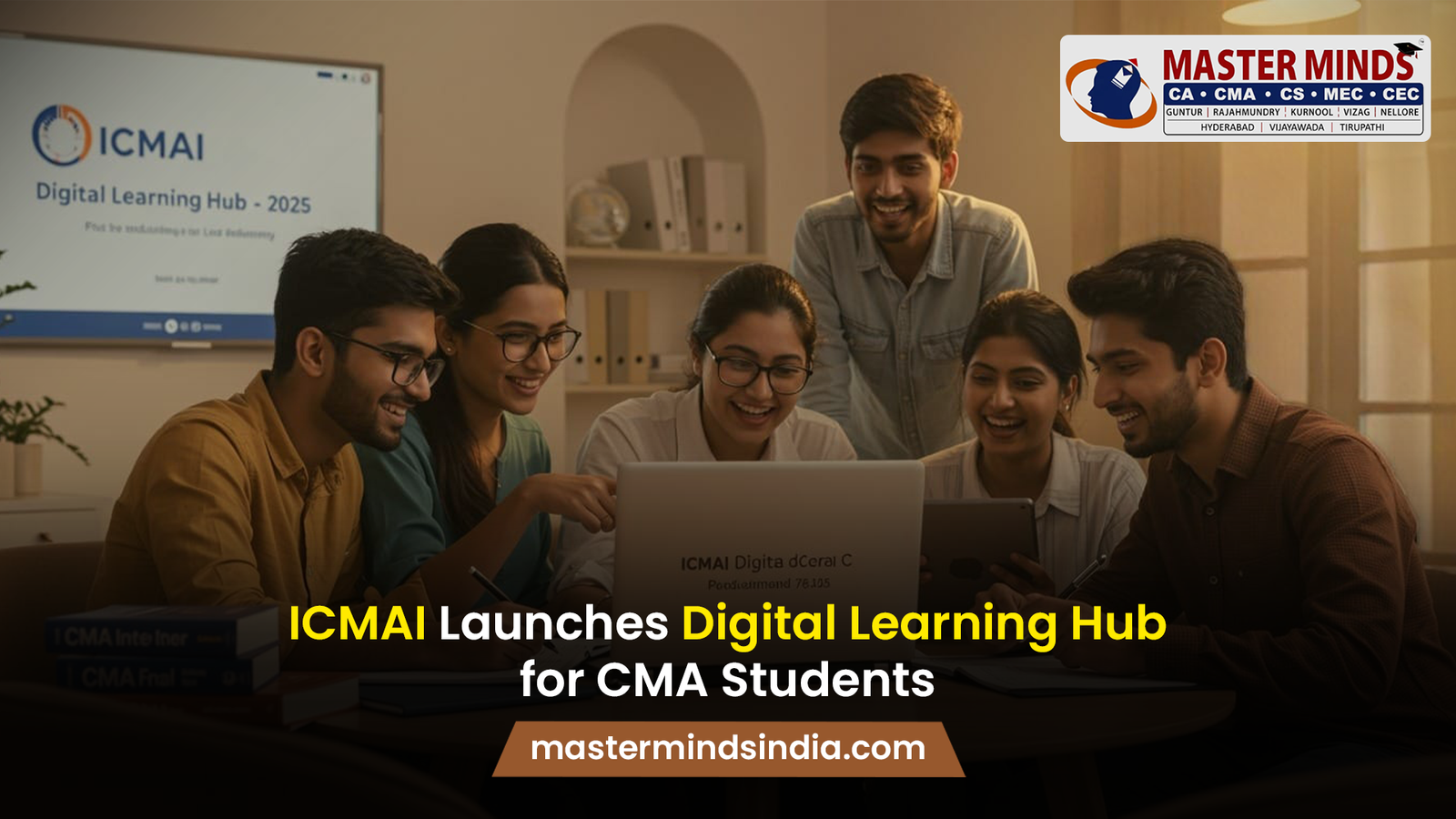 ICMAI Launches Digital Learning Hub for CMA Students