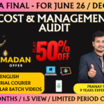 CMA FINAL COST AND MANAGEMENT AUDIT REGULAR (CMA) || CC965