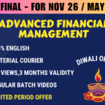 CA FINAL ADVANCED FINANCIAL MANAGEMENT REGULAR || CC821