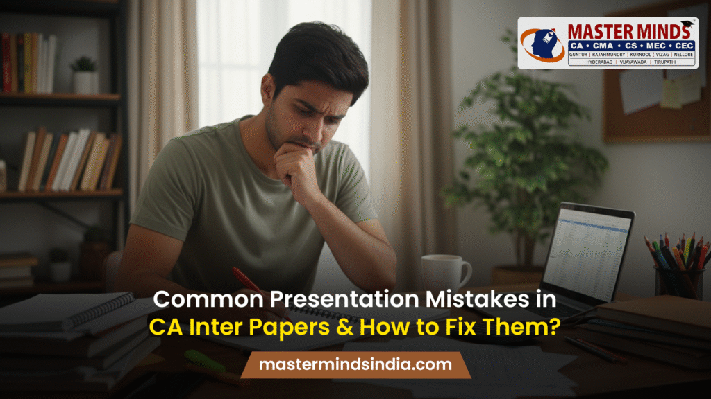 Common Presentation Mistakes in CA Inter Papers & How to Fix copy